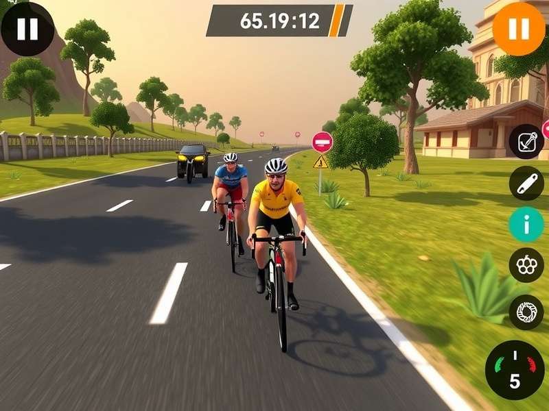 Namaste Cycling Explorer gameplay screenshot